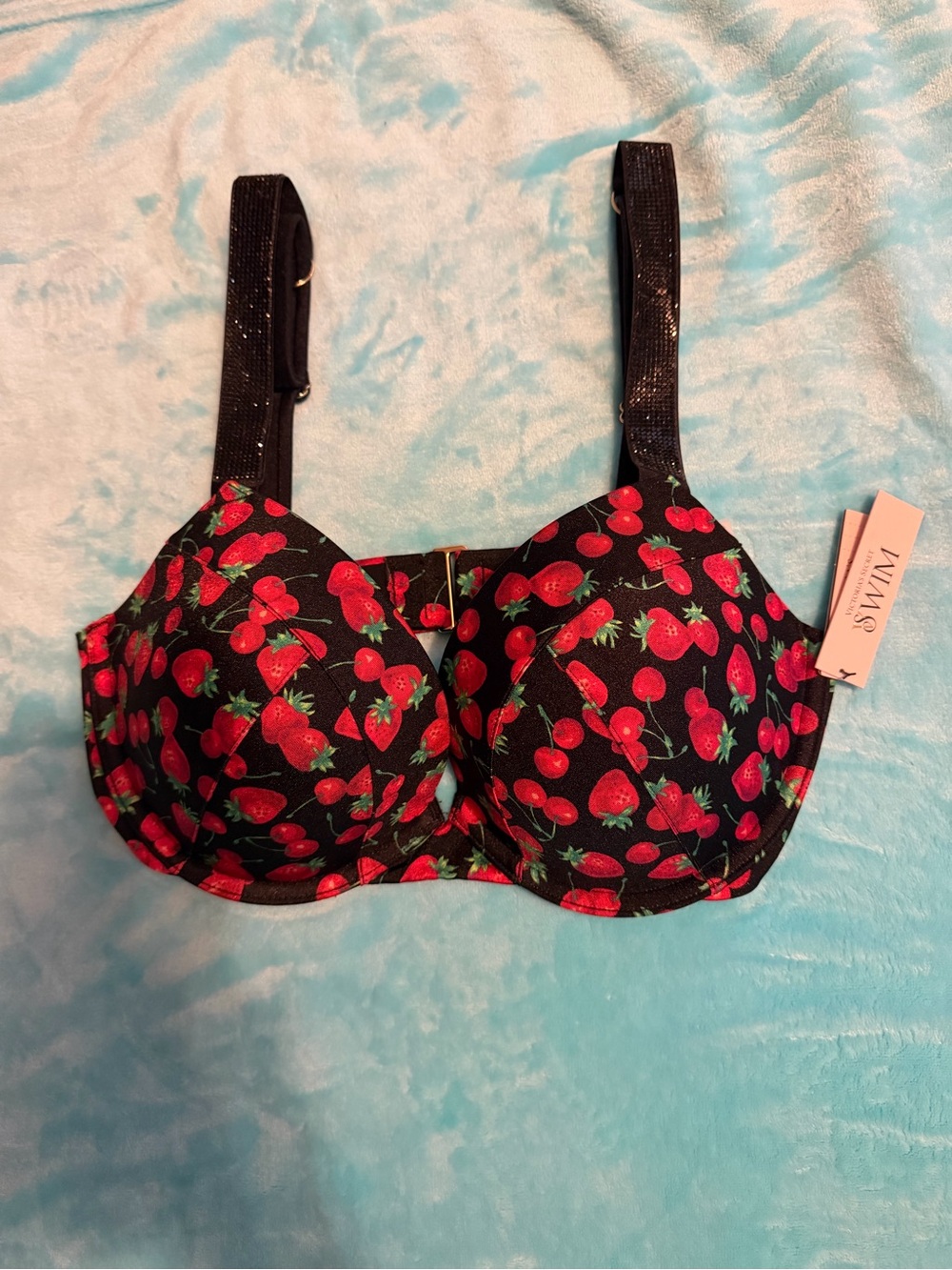Victoria's Secret Bombshell Rhinestone Bikini Top NWT